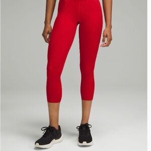 Lululemon Fast and Free High-Rise Five-Pocket Cropped Leggings 23”